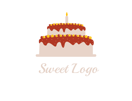 double layer cake logo
