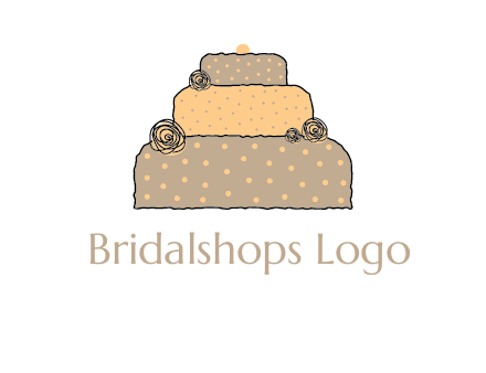 birthday cake logo