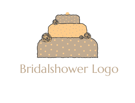 birthday cake logo