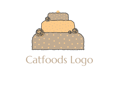 birthday cake logo