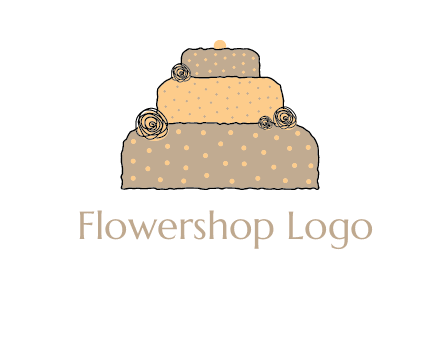 birthday cake logo