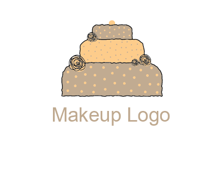 birthday cake logo