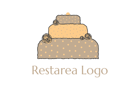 birthday cake logo
