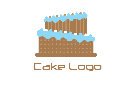 musical wedding cake logo