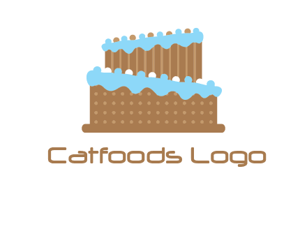 musical wedding cake logo