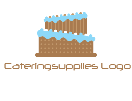 musical wedding cake logo