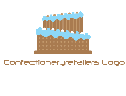 musical wedding cake logo