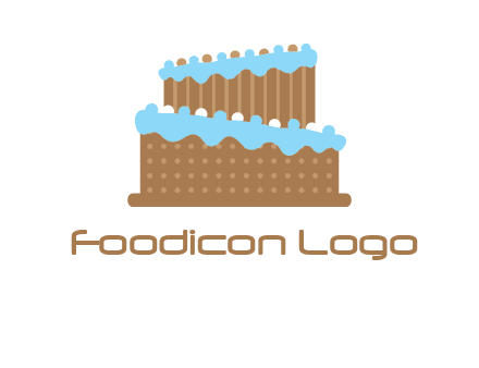 musical wedding cake logo