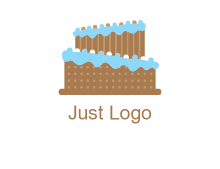 musical wedding cake logo