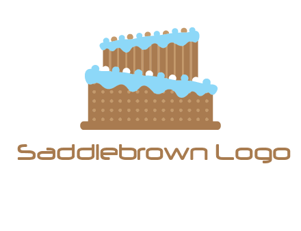 musical wedding cake logo