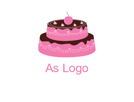2 level cake logo