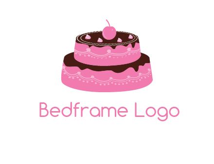 2 level cake logo