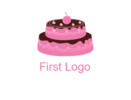 2 level cake logo