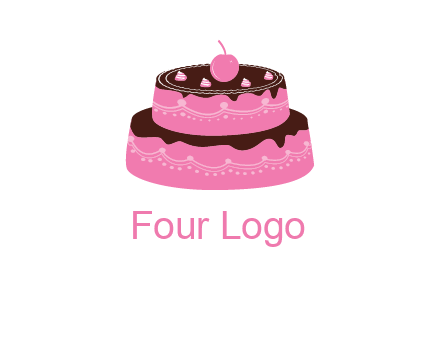 2 level cake logo