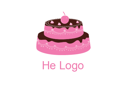 2 level cake logo
