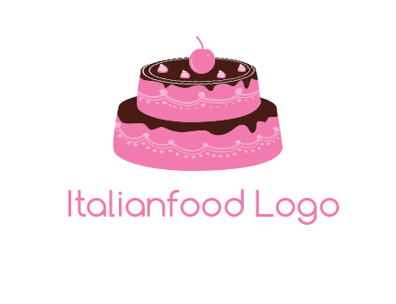 2 level cake logo