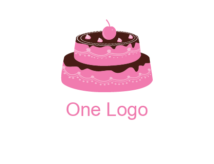 2 level cake logo