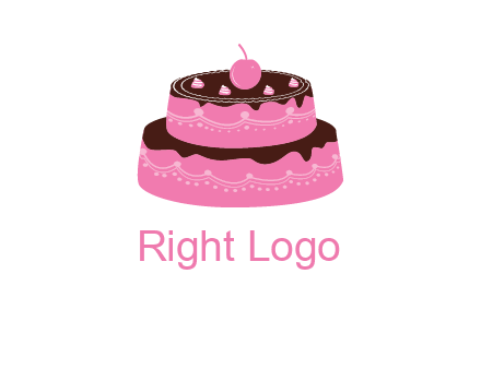 2 level cake logo