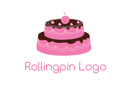 2 level cake logo
