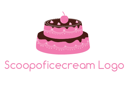 2 level cake logo