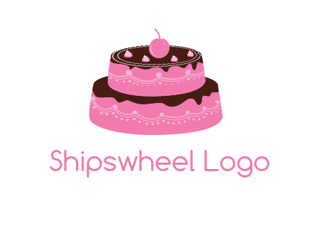 2 level cake logo