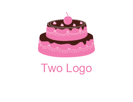 2 level cake logo