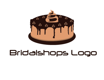 pastry on cake logo
