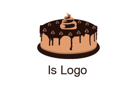 pastry on cake logo