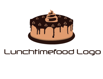pastry on cake logo