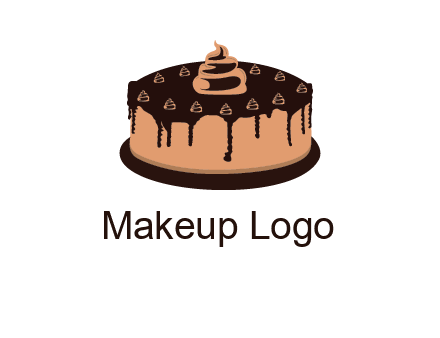 pastry on cake logo