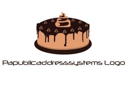 pastry on cake logo