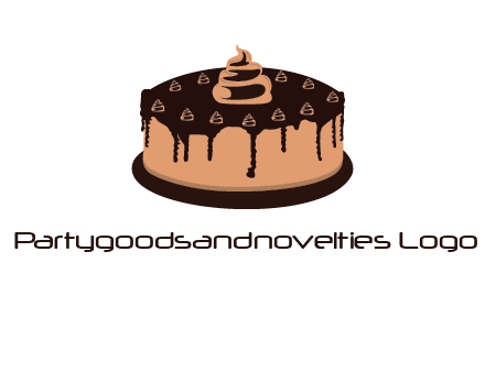 pastry on cake logo