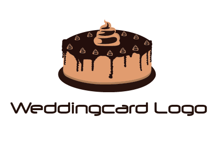 pastry on cake logo