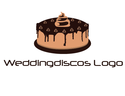 pastry on cake logo