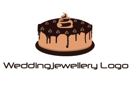 pastry on cake logo