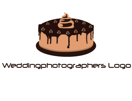 pastry on cake logo