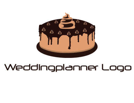 pastry on cake logo