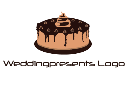 pastry on cake logo