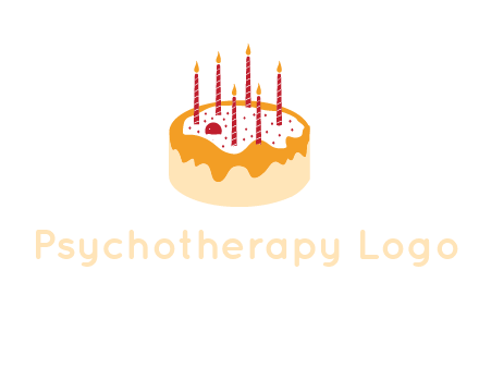 cake icon with candles