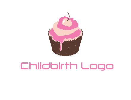 cupcake bakery logo