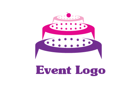multi level cake logo