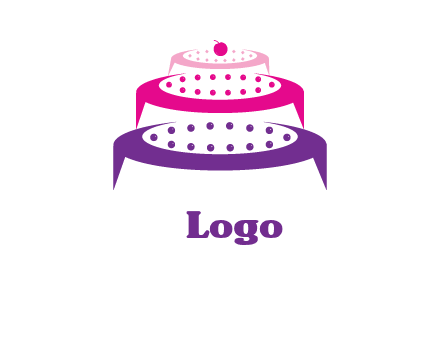 multi level cake logo