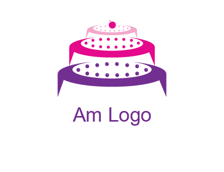 multi level cake logo
