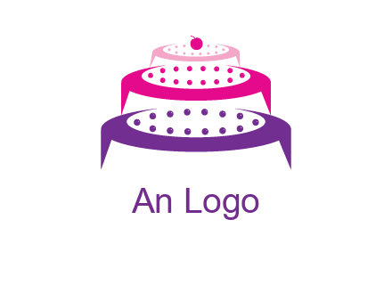multi level cake logo
