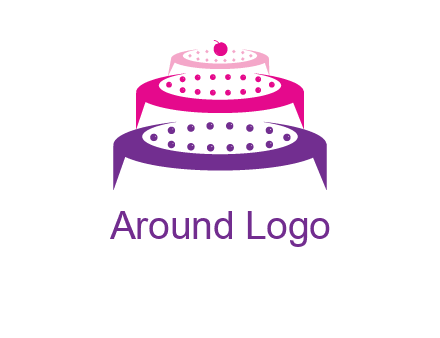 multi level cake logo