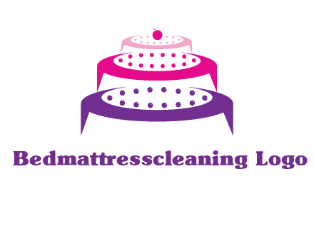 multi level cake logo