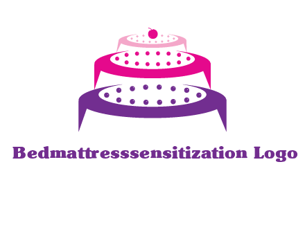multi level cake logo