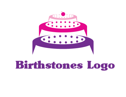 multi level cake logo