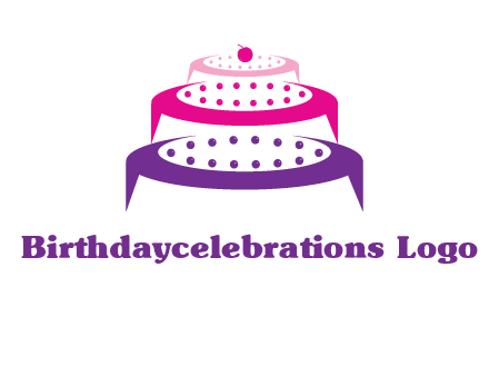 multi level cake logo
