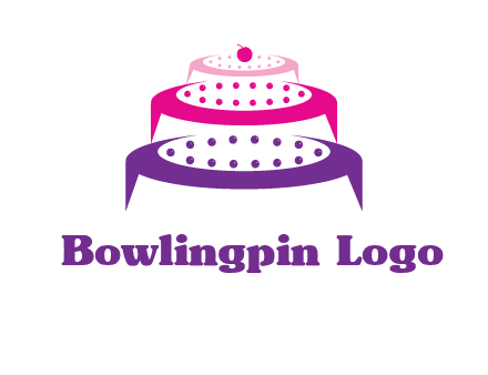 multi level cake logo